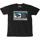 Radiohead Unisex T-Shirt: Carbon Patch (Small)