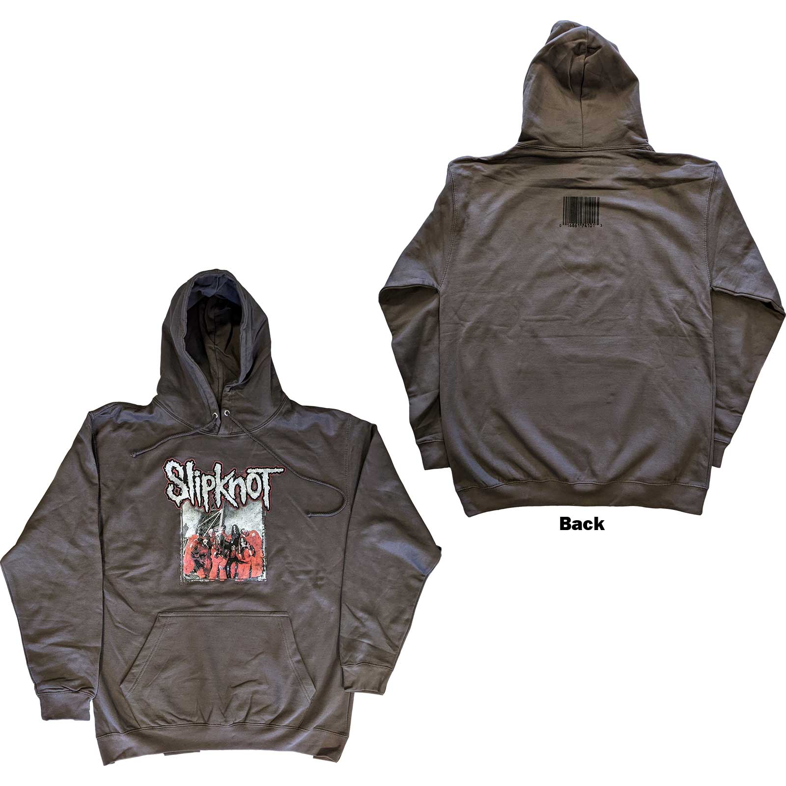 Slipknot Unisex Pullover Hoodie: Self-Titled (Back Print) (Medium)