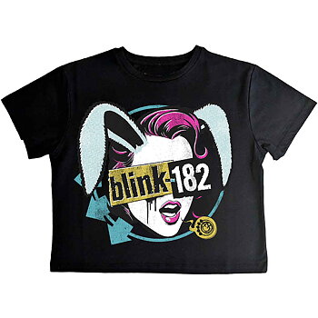 Blink-182 Ladies Crop Top: Blind Date (Medium)