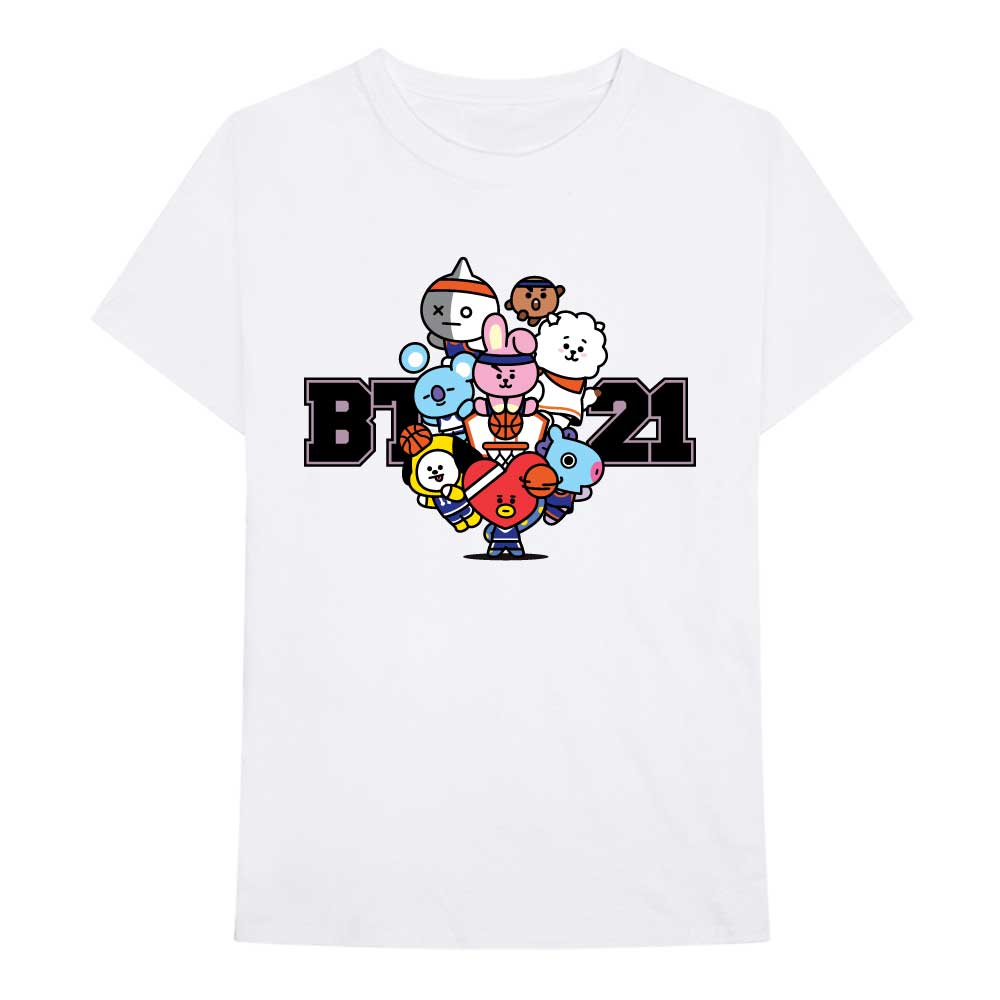 BT21 Unisex T-Shirt: Dream Team (XX-Large)