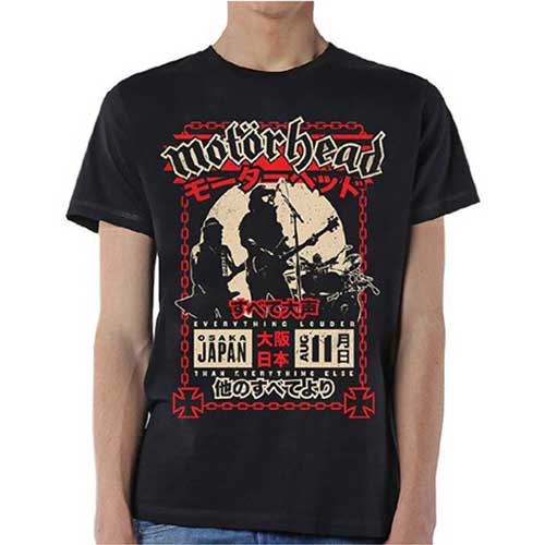 Motorhead Unisex T-Shirt: Loud in Osaka (X-Large) - 2