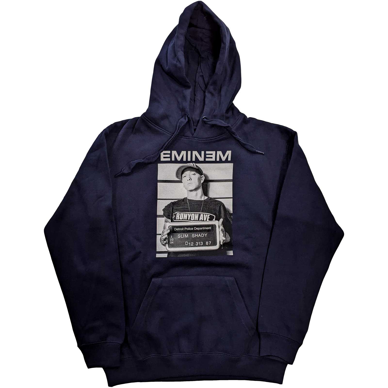 Eminem Unisex Pullover Hoodie: Arrest (Large)