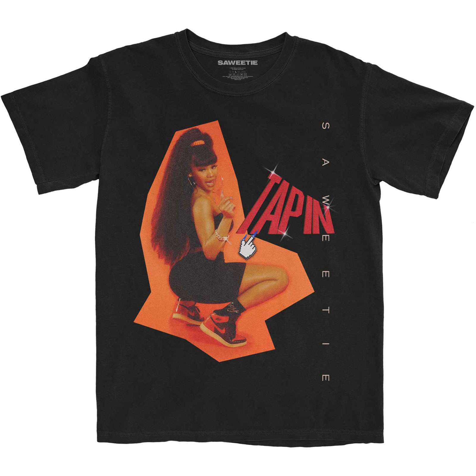 Saweetie Unisex T-Shirt: Tapin (XX-Large)