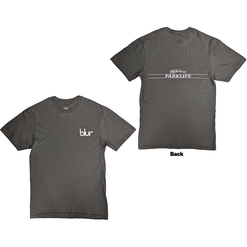Blur Unisex T-Shirt: Pocket Blur / Parklife (Back Print) (Small)