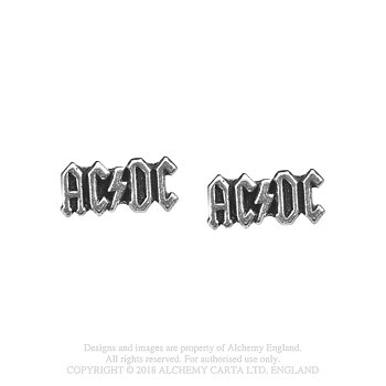 Earrings: AC/DC - Logo (studs)