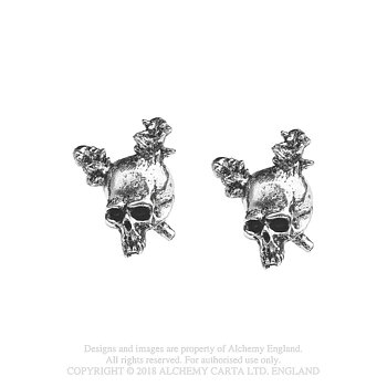 Earrings: Metallica - Damage