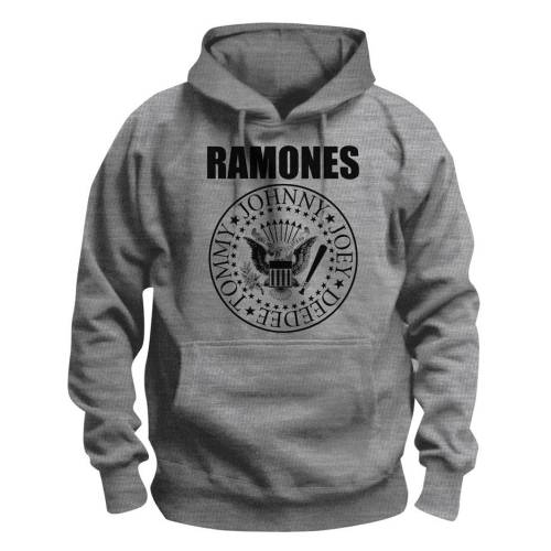 Ramones Unisex Pullover Hoodie: Presidential Seal (Medium)