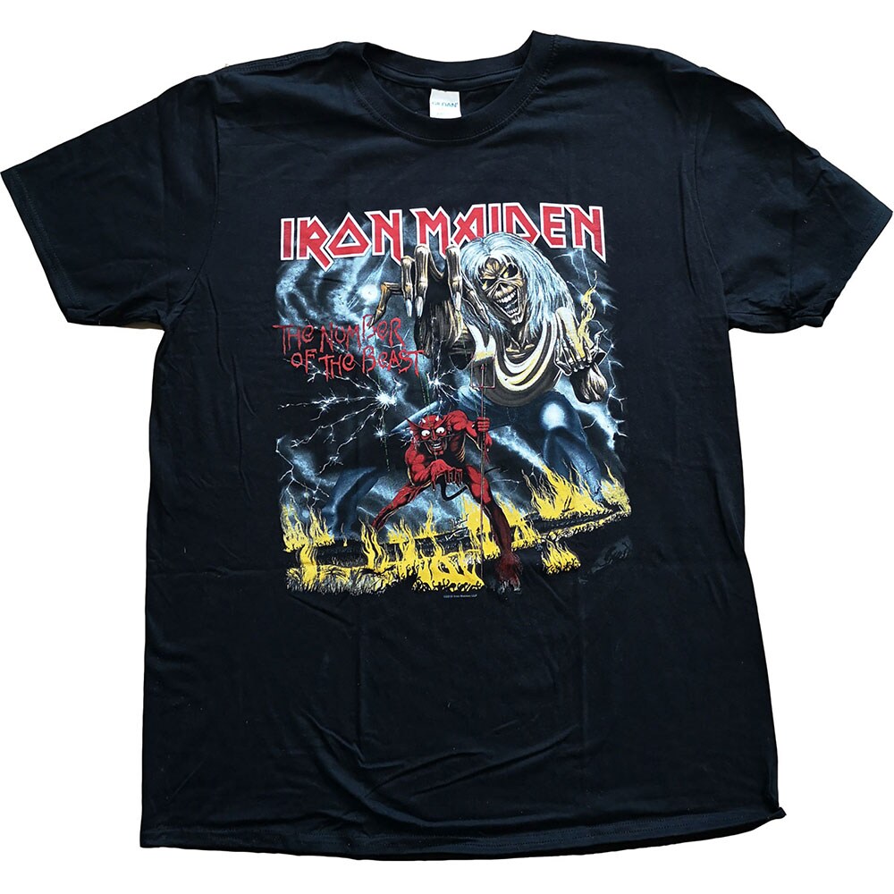 Iron Maiden Unisex T-Shirt: Number of the Beast (XX-Large) - 2