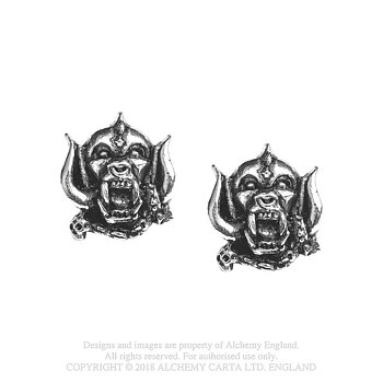 Earrings: Motorhead - War-Pig (studs)