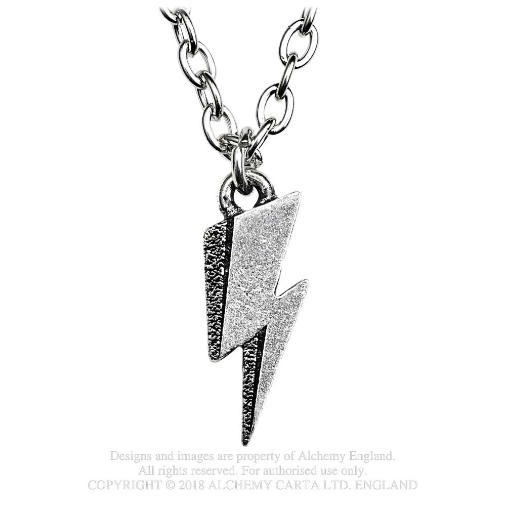 David Bowie necklace in English pewter
