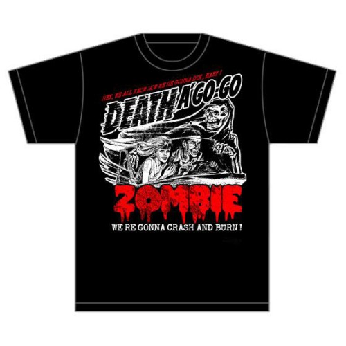 Rob Zombie Unisex T-Shirt: Zombie Crash (XX-Large)