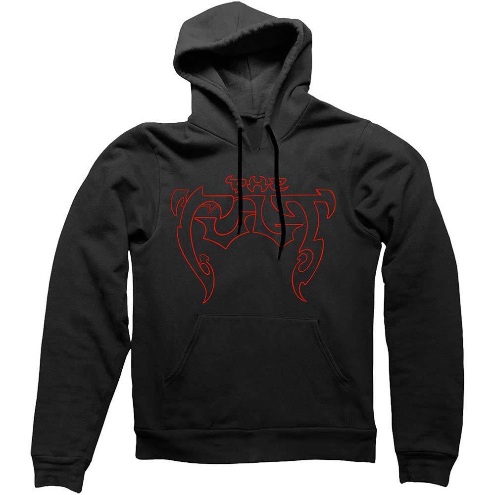 The Cult Unisex Pullover Hoodie: Outline Logo (Medium)