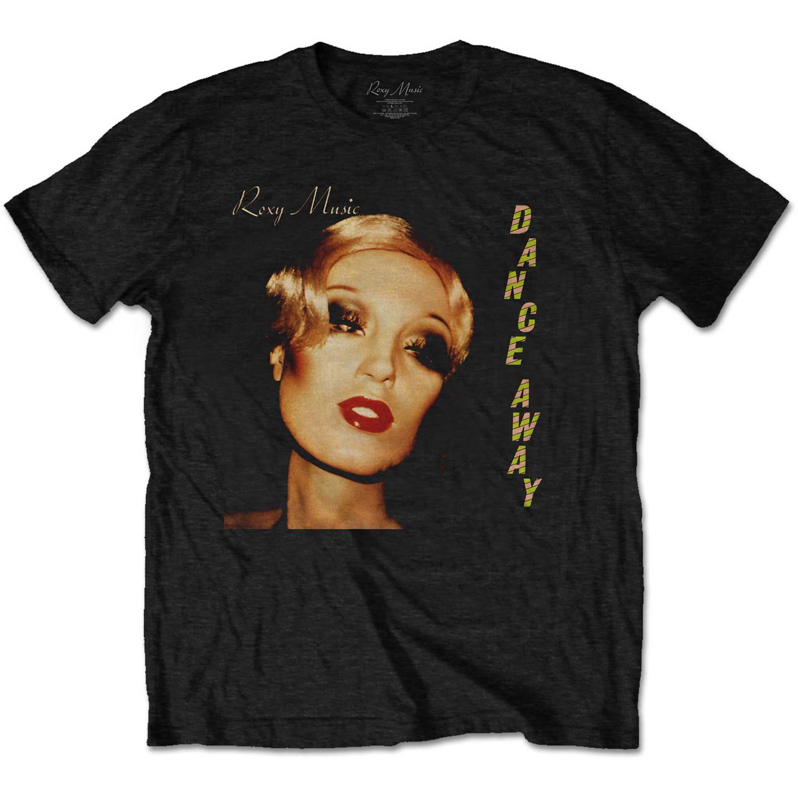 Roxy Music Unisex T-Shirt: Dance Away Album (XX-Large)