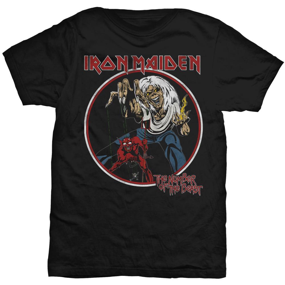 Iron Maiden Unisex T-Shirt: Number of the Beast (XX-Large) - 2
