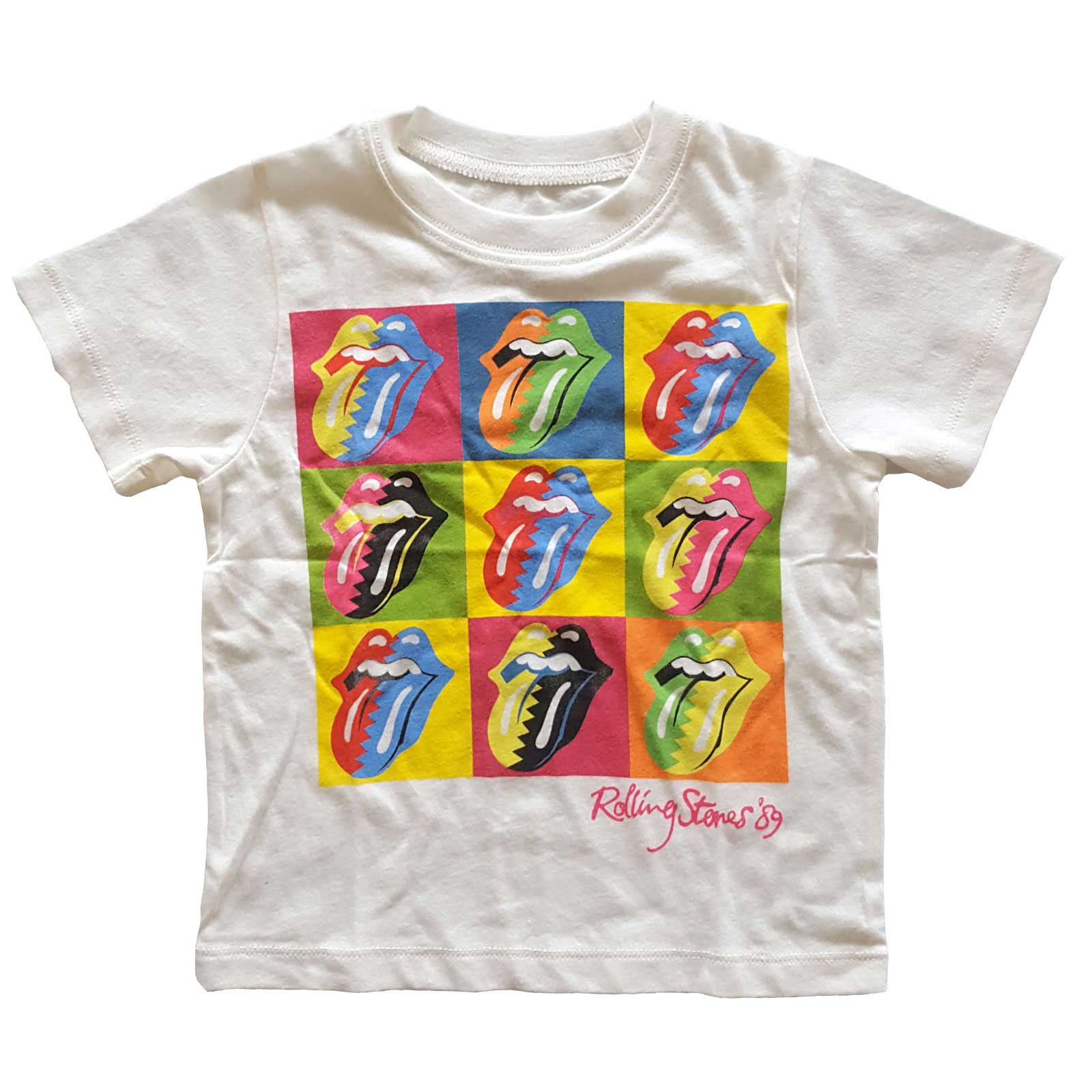 The Rolling Stones Kids Toddler T-Shirt: Two-Tone Tongues (12 Months) - 2