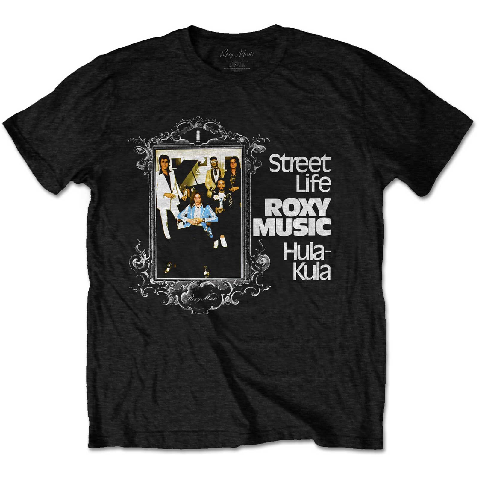 Roxy Music Unisex T-Shirt: Street Life Hula-Kula (XX-Large)