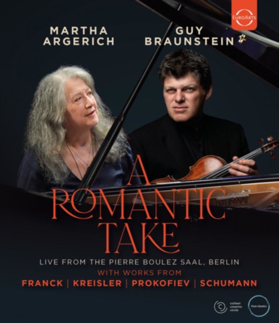 MARTHA ARGERICH & GUY BRAUNSTEIN: A Romantic Take - Martha Argerich & Guy Braunstein In Concert (Blu-ray)
