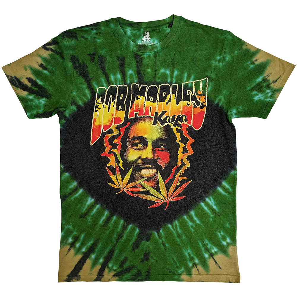 Bob Marley Unisex T-Shirt: Kaya Smoke (Wash Collection) (XX-Large)