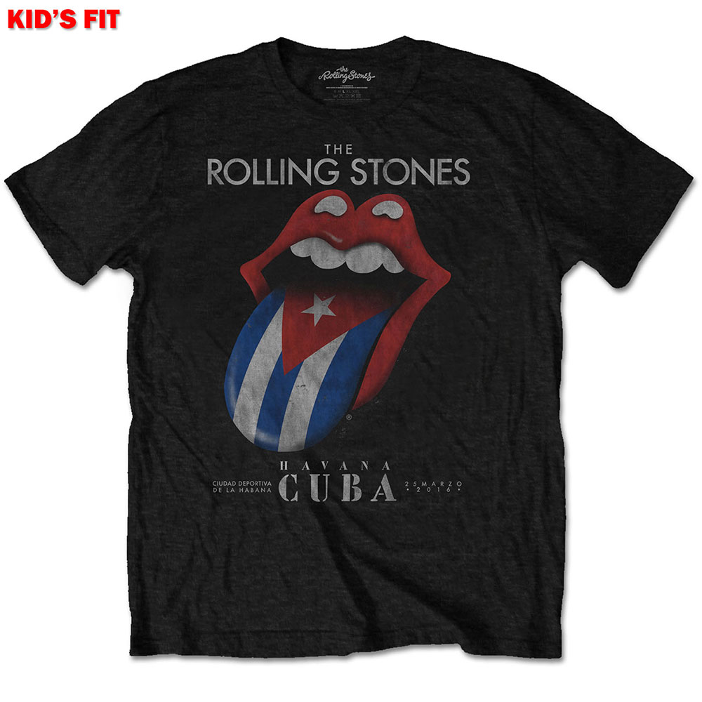 The Rolling Stones Kids T-Shirt: Havana Cuba (5-6 Years)