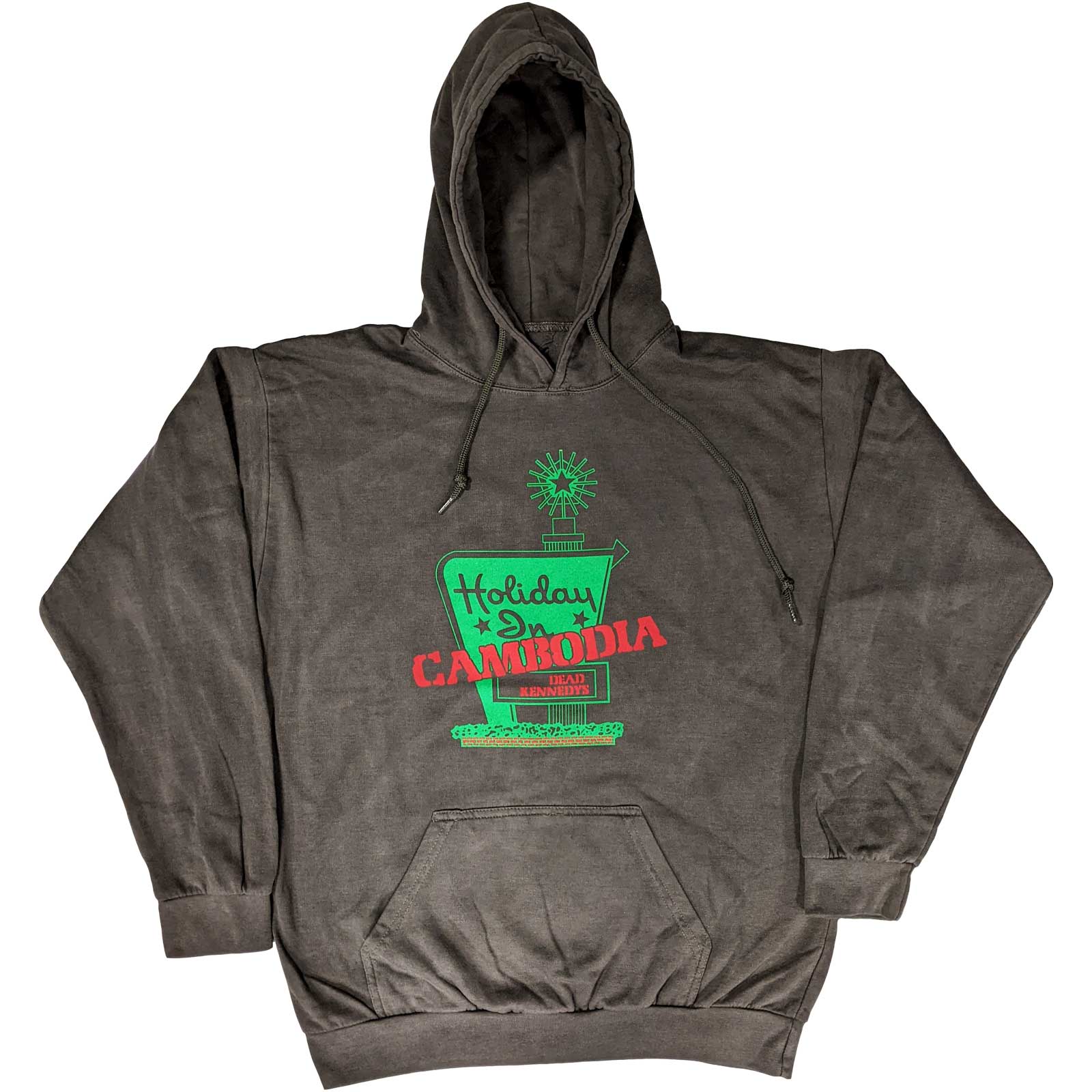 Dead Kennedys Unisex Pullover Hoodie: Holiday in Cambodia (X-Large)