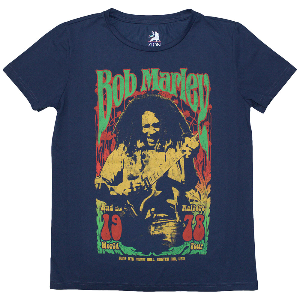Bob Marley Ladies T-Shirt: 1978 (Medium)