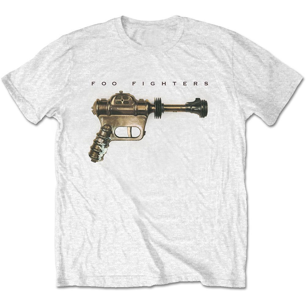 Foo Fighters Unisex T-Shirt: Ray Gun (Large)