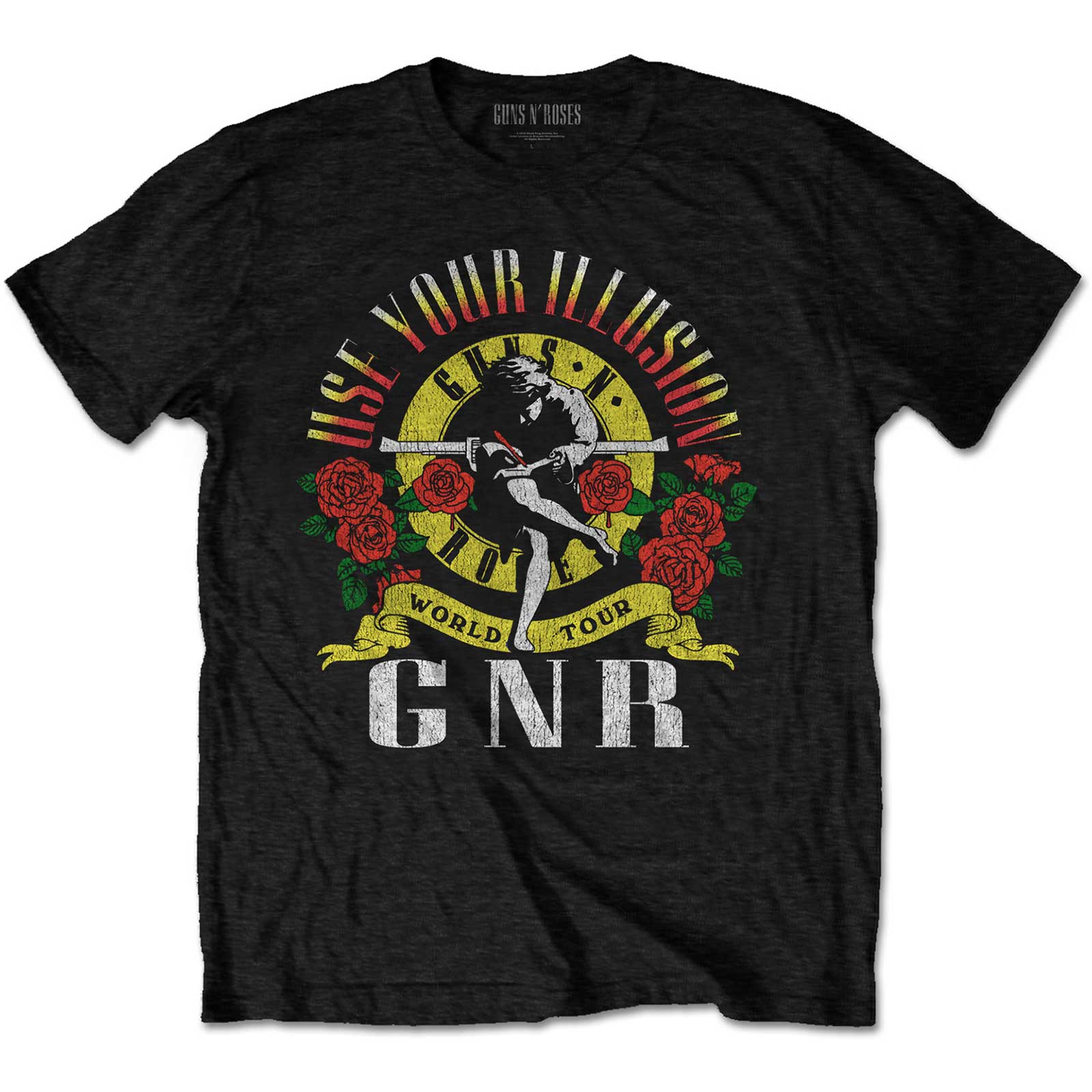 Guns N' Roses Unisex T-Shirt: UYI World Tour (XX-Large)