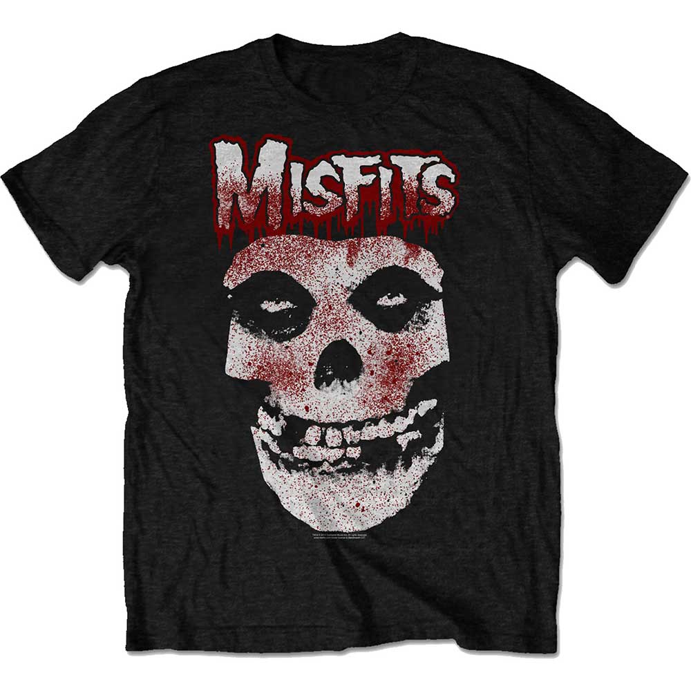 Misfits Unisex T-Shirt: Blood Drip Skull (XX-Large) - 2
