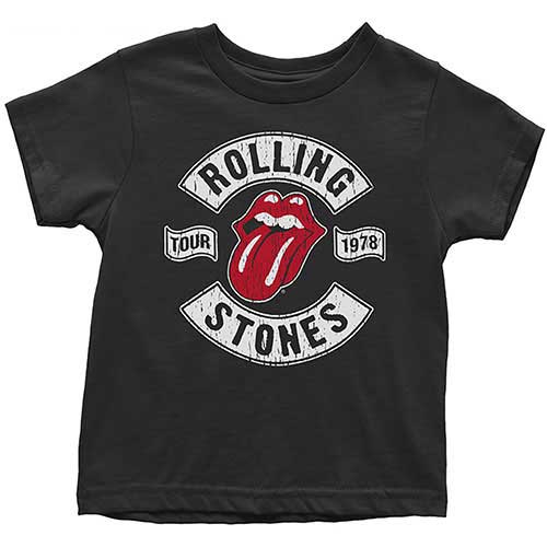 The Rolling Stones Kids Toddler T-Shirt: US Tour 1978 (5 Years) - 2