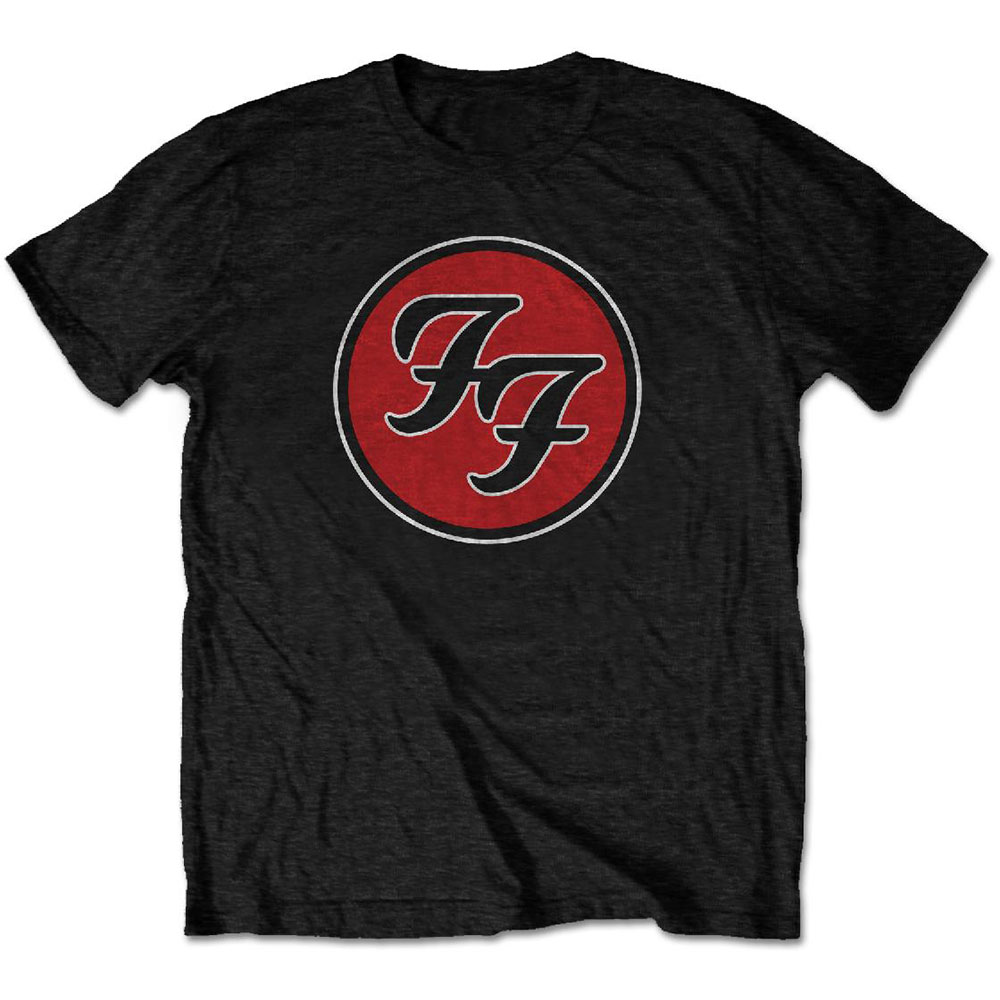 Foo Fighters Unisex T-Shirt: FF Logo (Large)
