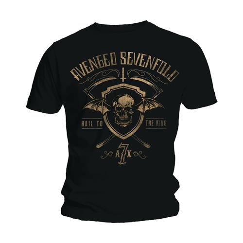Avenged Sevenfold Unisex T-Shirt: Shield & Sickle (XX-Large) - 2