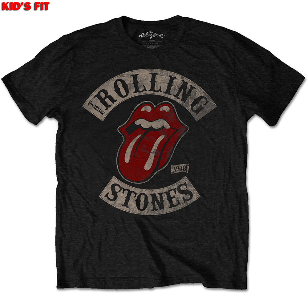 The Rolling Stones Kids T-Shirt: Tour 78 (12-13 Years)