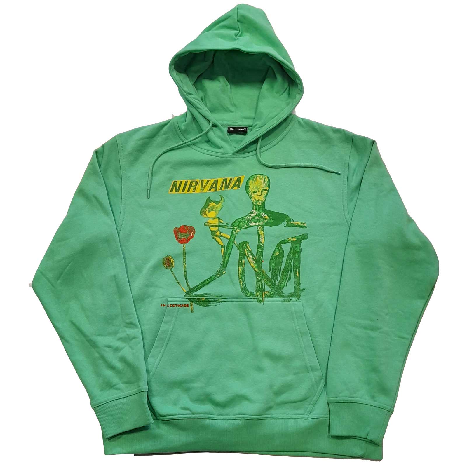 Nirvana Unisex Pullover Hoodie: Incesticide (X-Large)