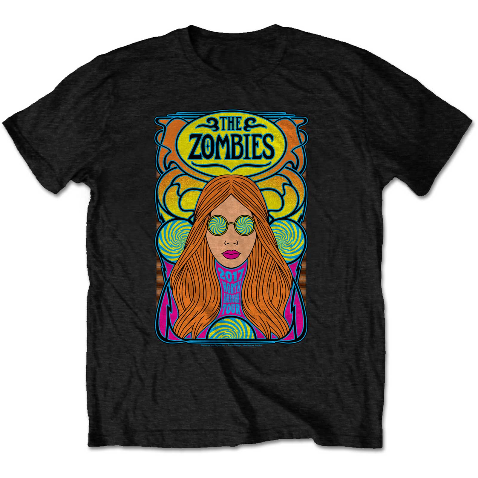 The Zombies Unisex T-Shirt: North American Tour (XX-Large)