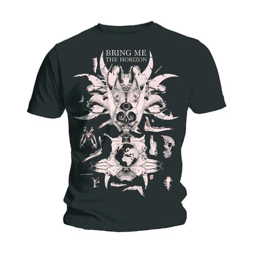 Bring Me The Horizon Unisex T-Shirt: Skull & Bones (XX-Large) - 2