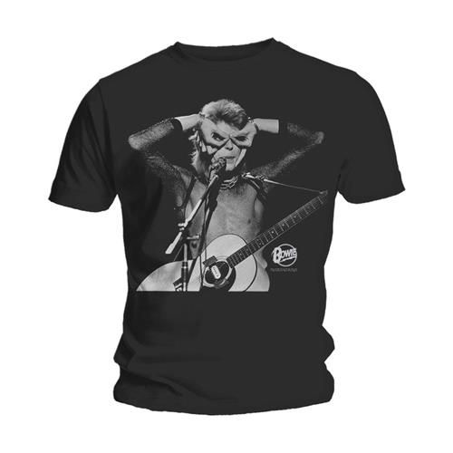 David Bowie Unisex T-Shirt: Acoustics (XX-Large) - 2