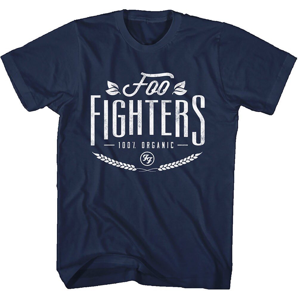 Foo Fighters Unisex T-Shirt: 100% Organic (Large)