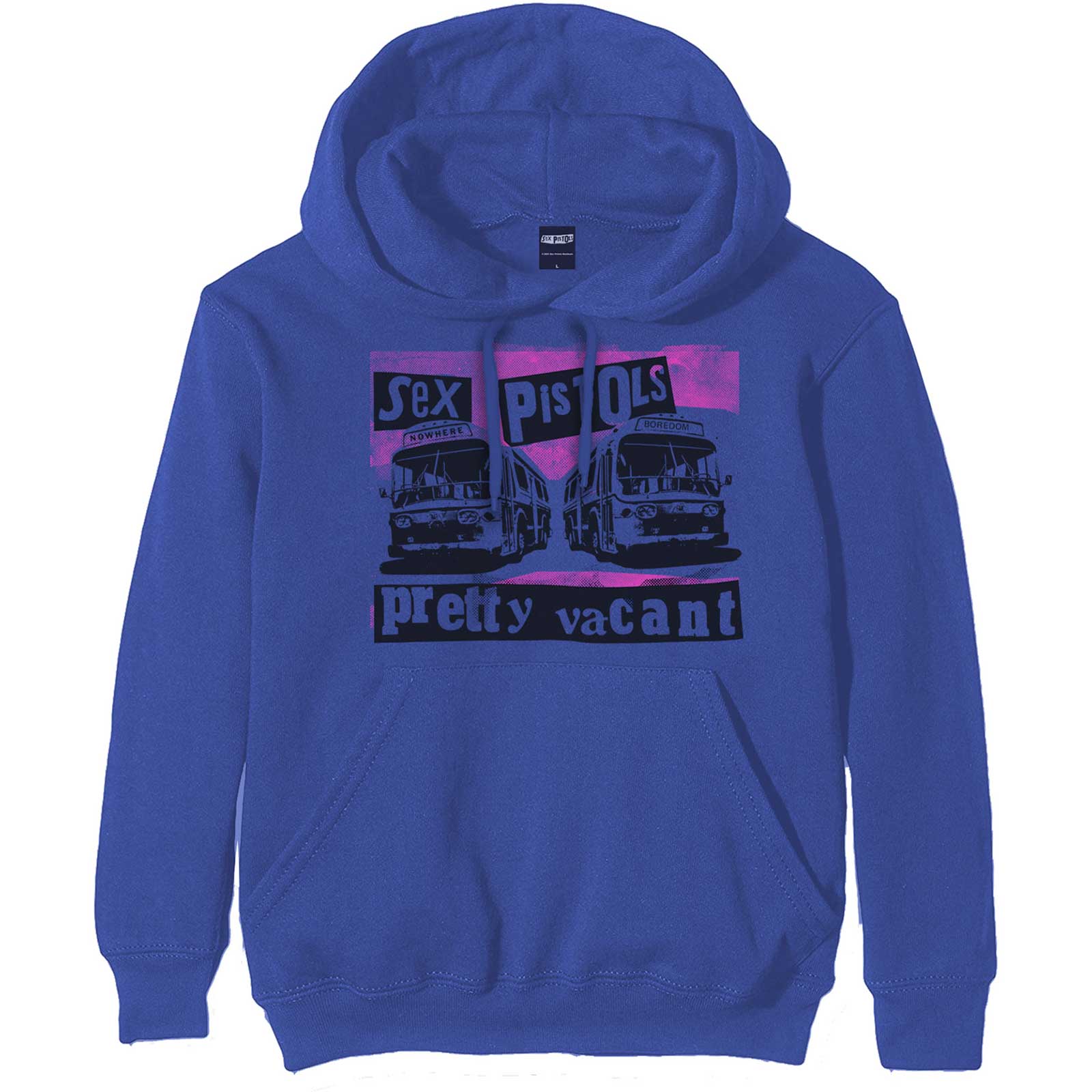 The Sex Pistols Unisex Pullover Hoodie: Pretty Vacant Coaches (XX-Large)