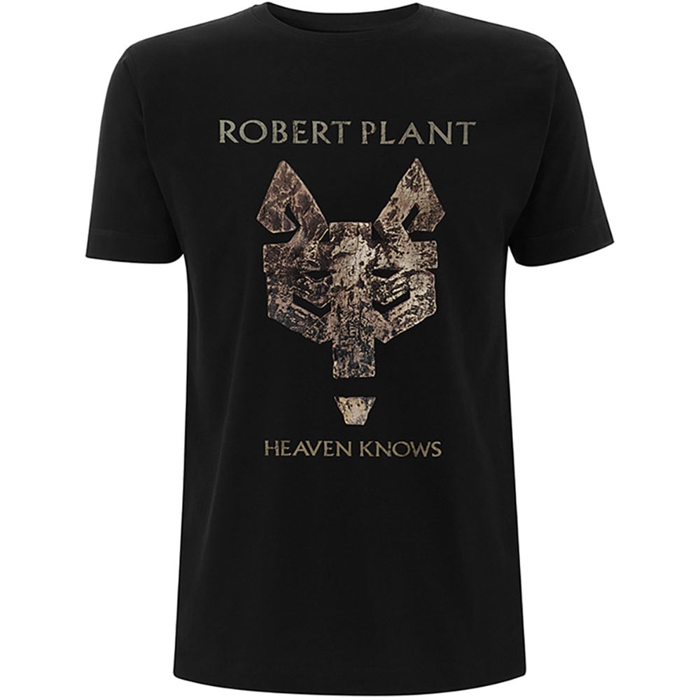 Robert Plant Unisex T-Shirt: Heaven Knows (Medium)