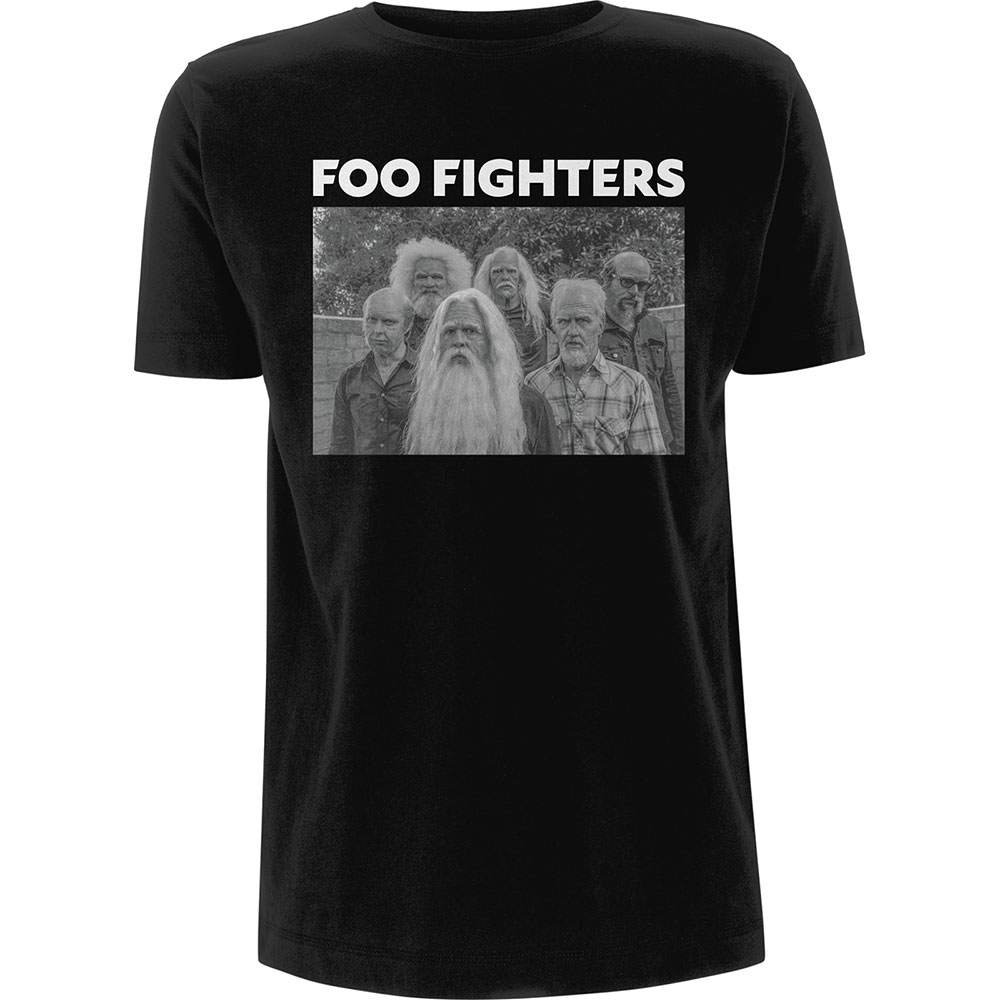 Foo Fighters Unisex T-Shirt: Old Band Photo (Medium)