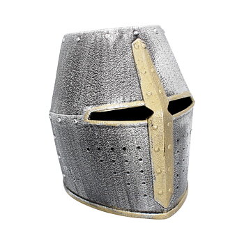 Silver Knight Crusader Helmet