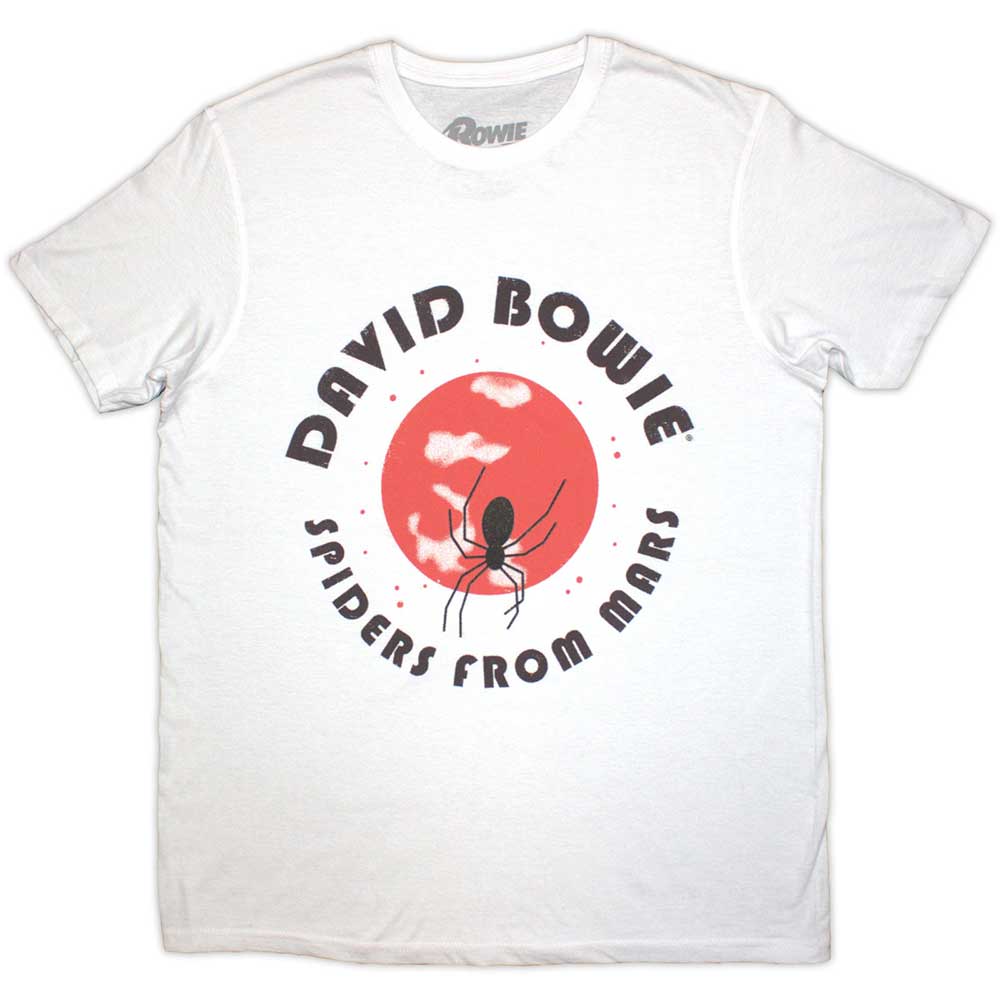David Bowie Unisex T-Shirt: Spiders From Mars (X-Large)