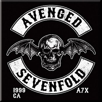 Avenged Sevenfold Fridge Magnet: Death Bat Crest