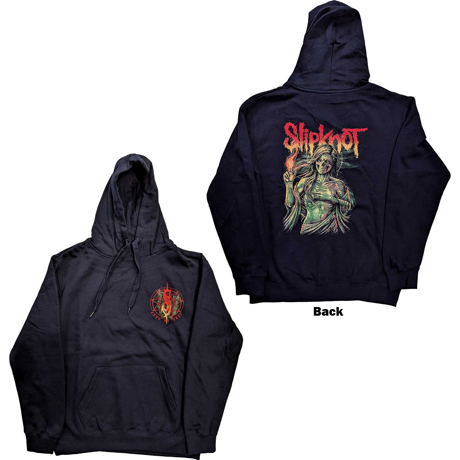 Slipknot Unisex Pullover Hoodie: Burn Me Away (Back Print) (XX-Large)