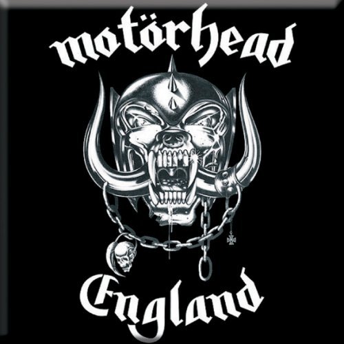 Motorhead kylskåpsmagnet: England