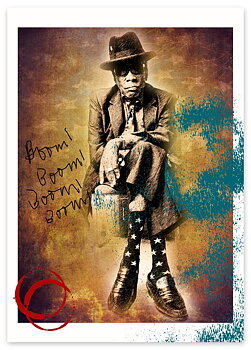 Konsttryck John Lee Hooker
