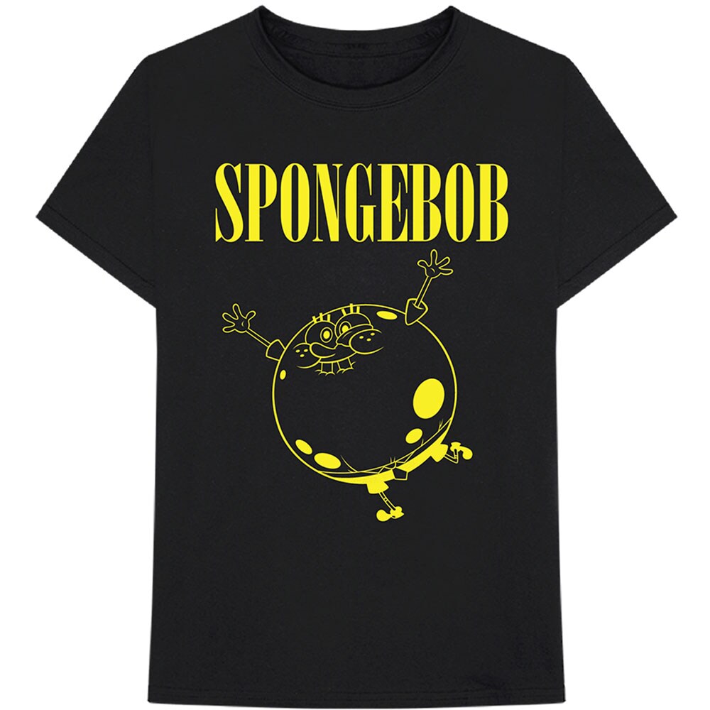 Nickelodian Unisex T-Shirt: SpongeBob Inflated Sponge (Medium)