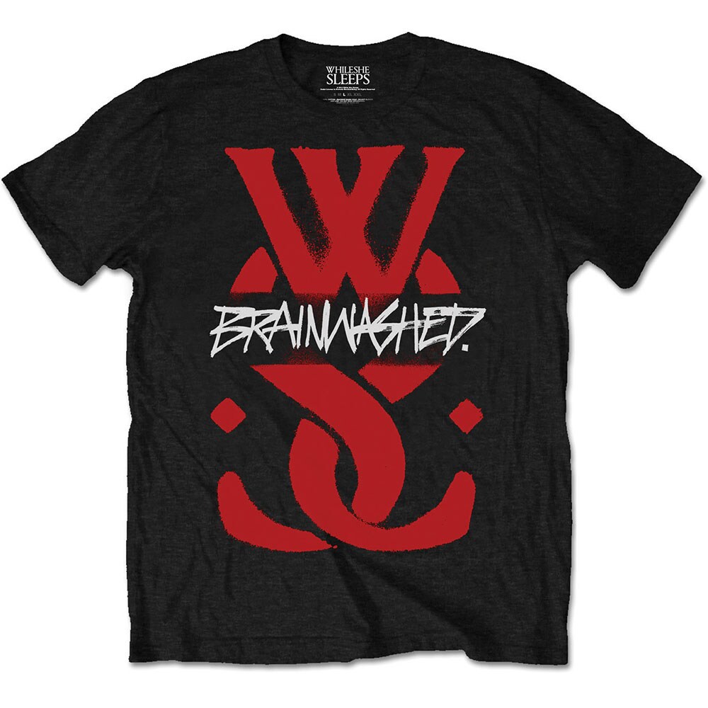 While She Sleeps Unisex T-Shirt: Brainwashed Logo (XX-Large) - 2