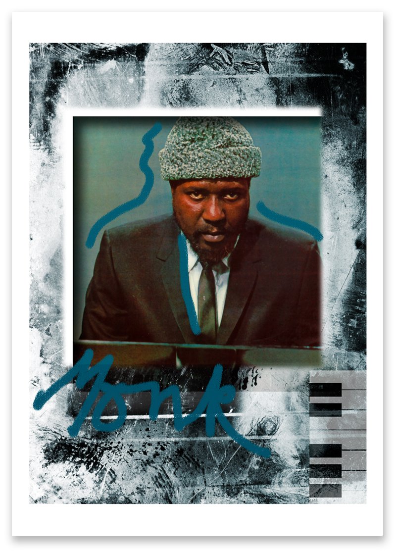 Art print Thelonious Monk