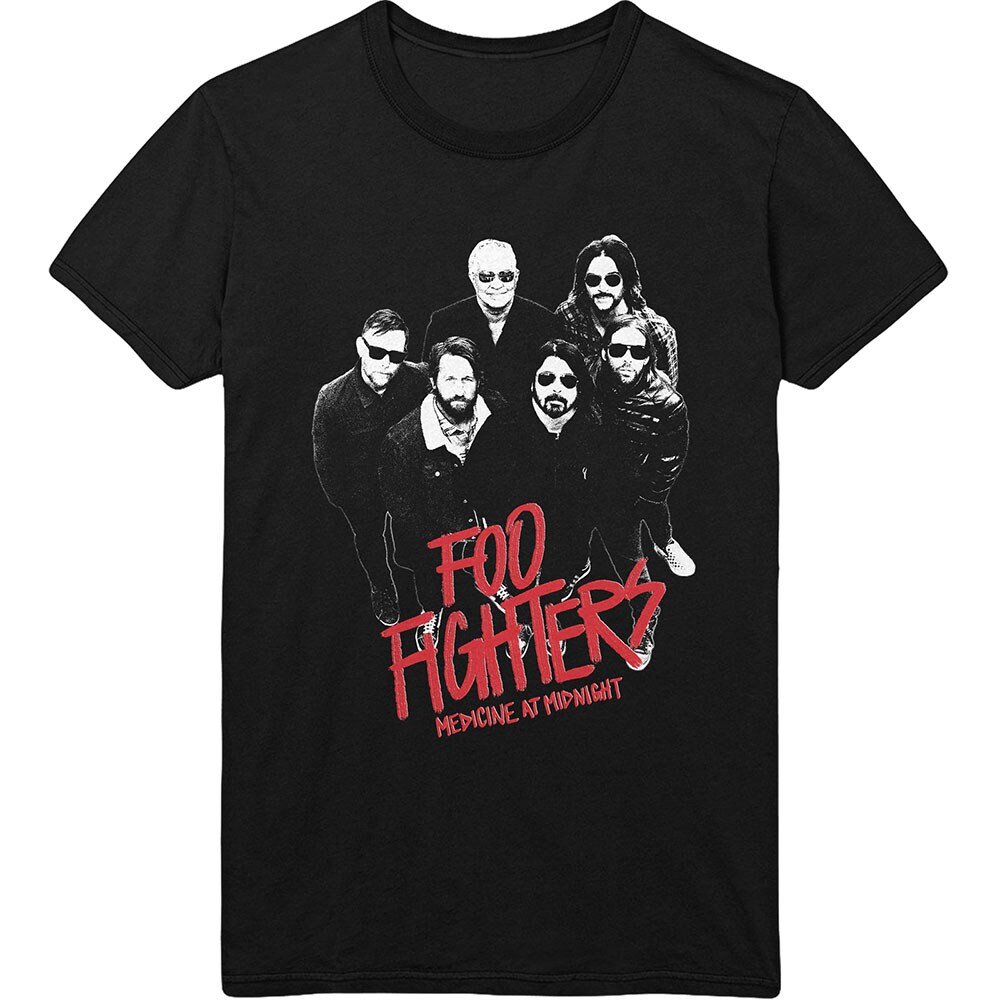 Foo Fighters Unisex T-Shirt: Medicine At Midnight Photo (Large)